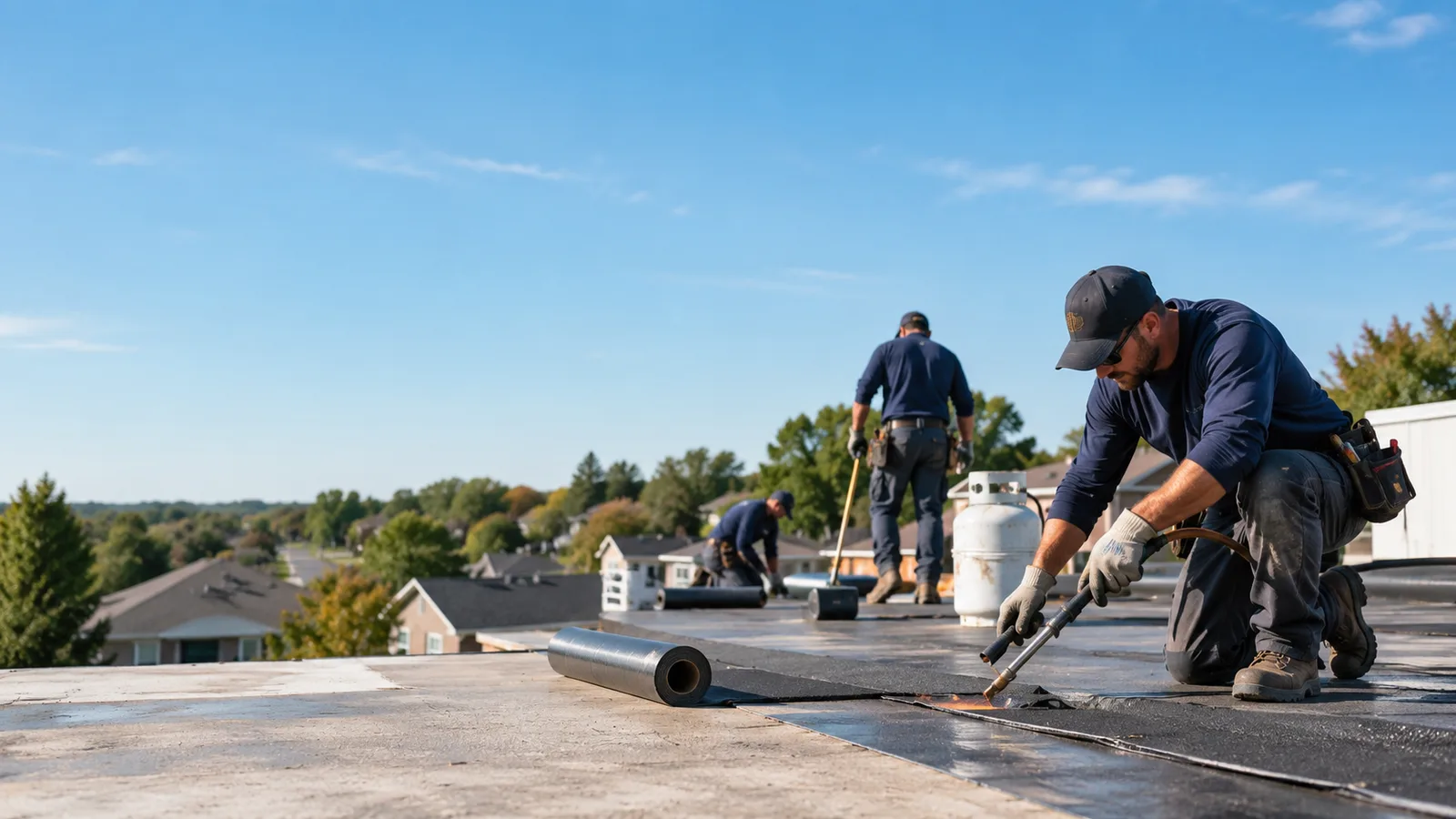 Flat Roof Leak Repair providers in Albion, IL